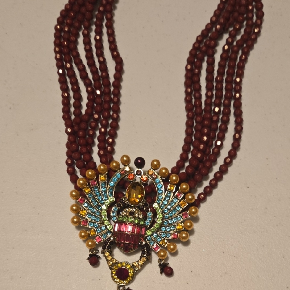 Elegant Multicolor Beaded Necklace